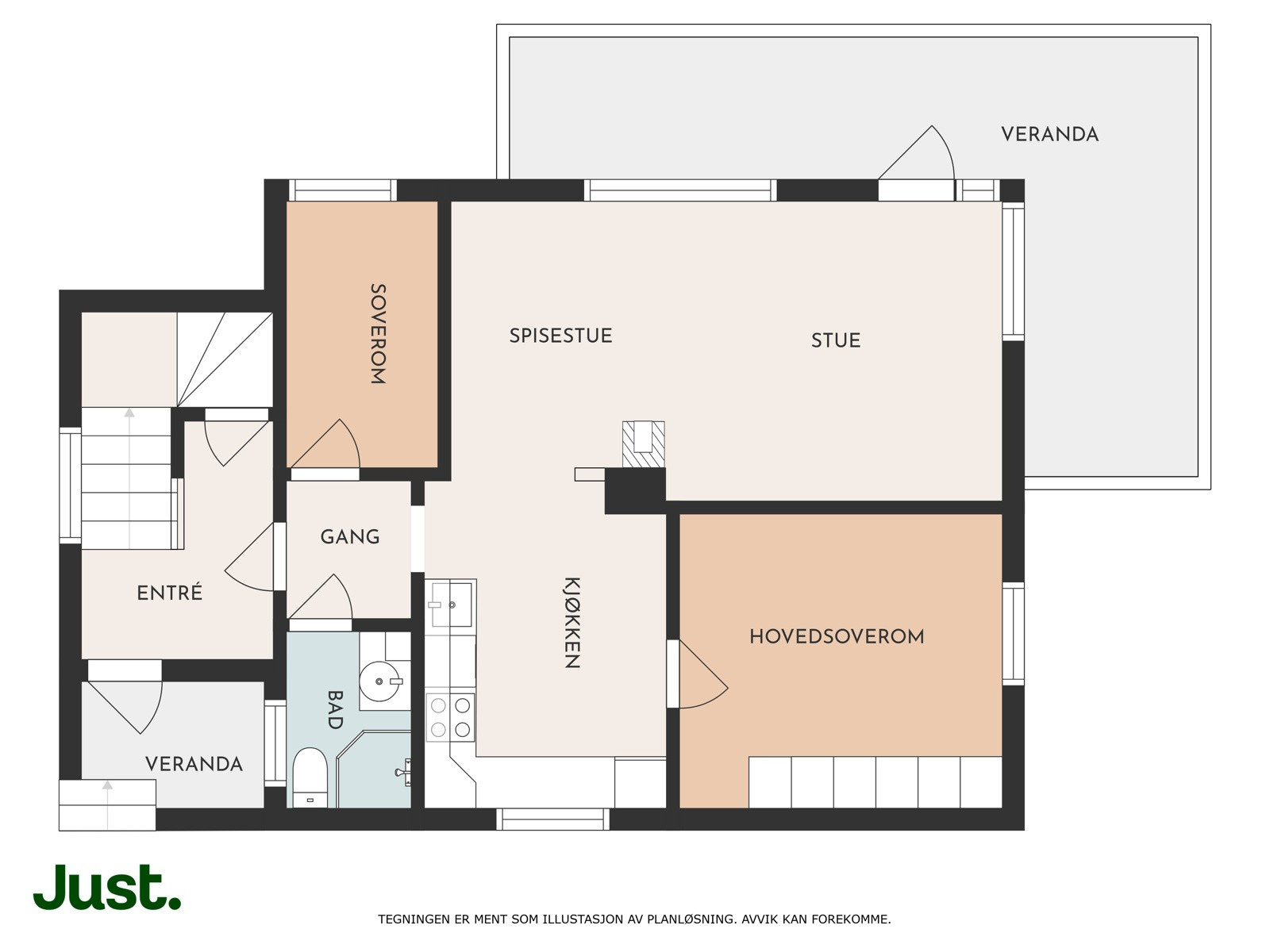 Planskisse 1. etasje