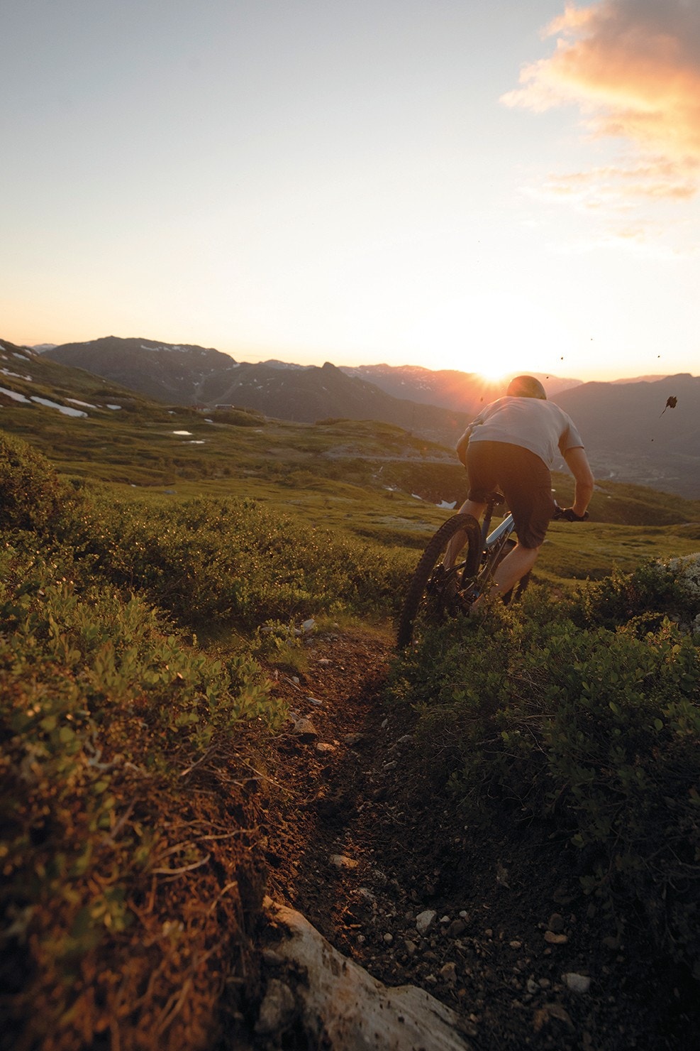 Sykling i Hemsedal. Foto: Kalle Hägglund Galleribilde