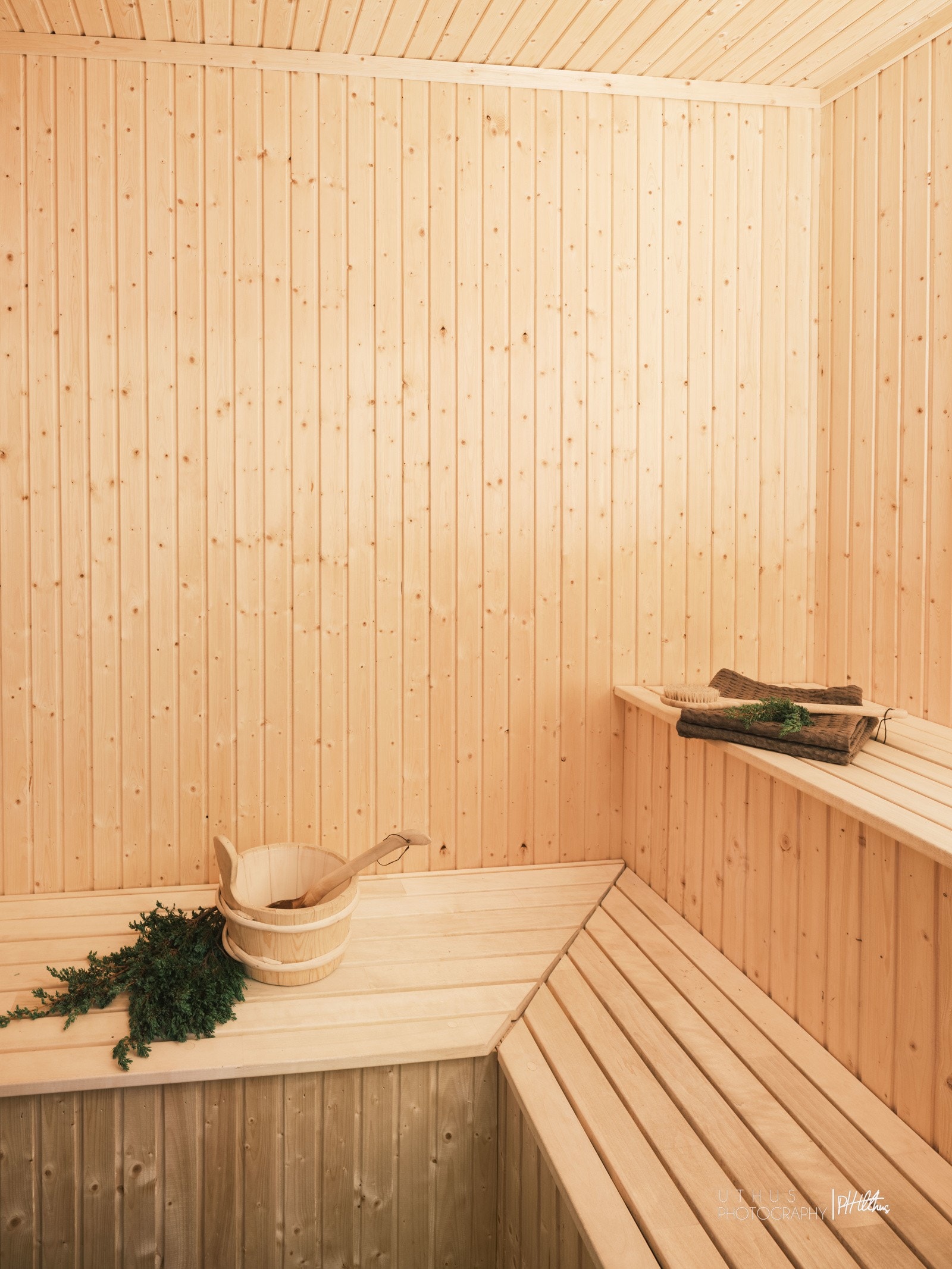 Det er også inngang til en herlig badstue fra badet. Galleribilde