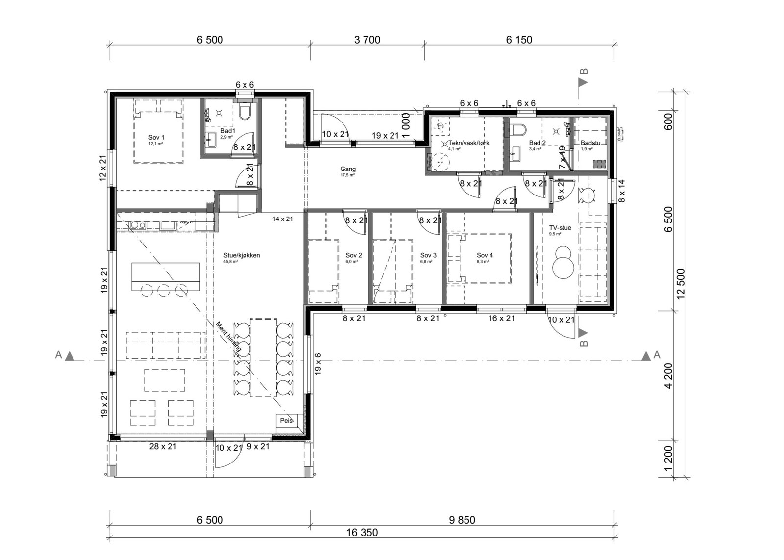 Planløsning Galleribilde