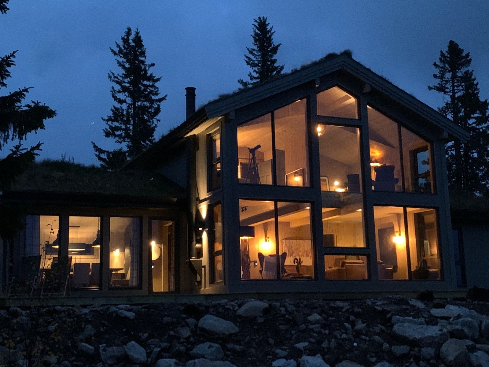 Kveldsbilde Galleribilde