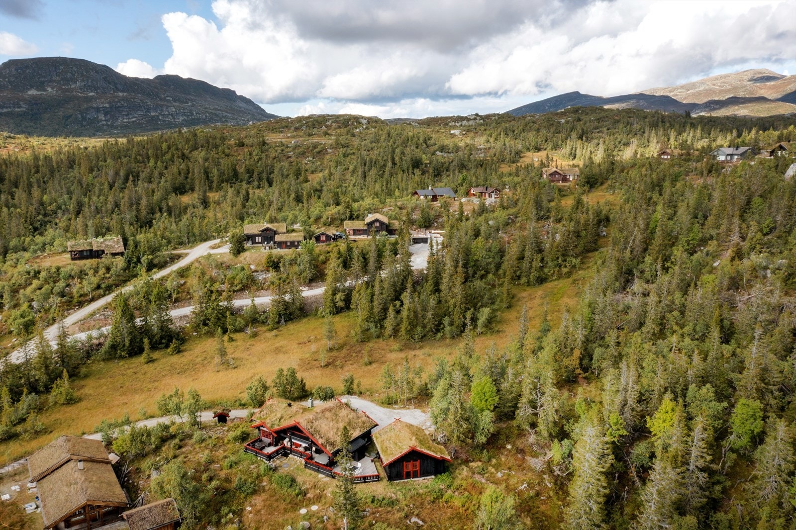 Dronefoto Galleribilde