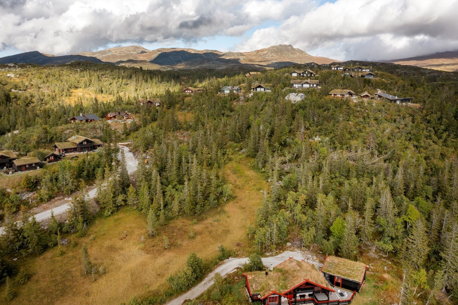 Dronefoto Galleribilde