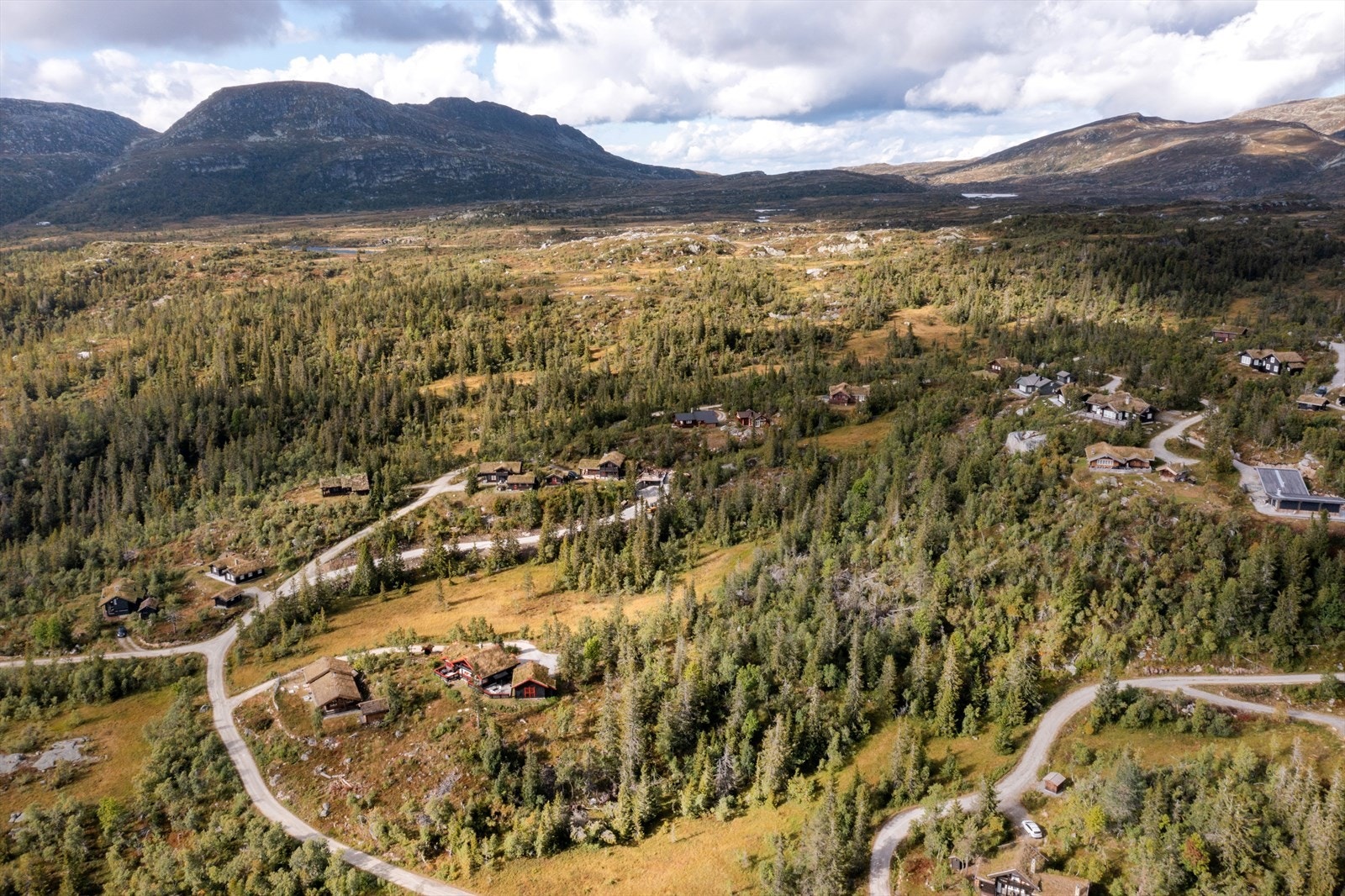 Dronefoto Galleribilde