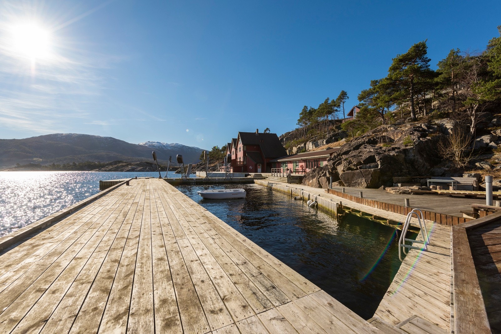 Nydelig utsikt med gode solforhold! Galleribilde