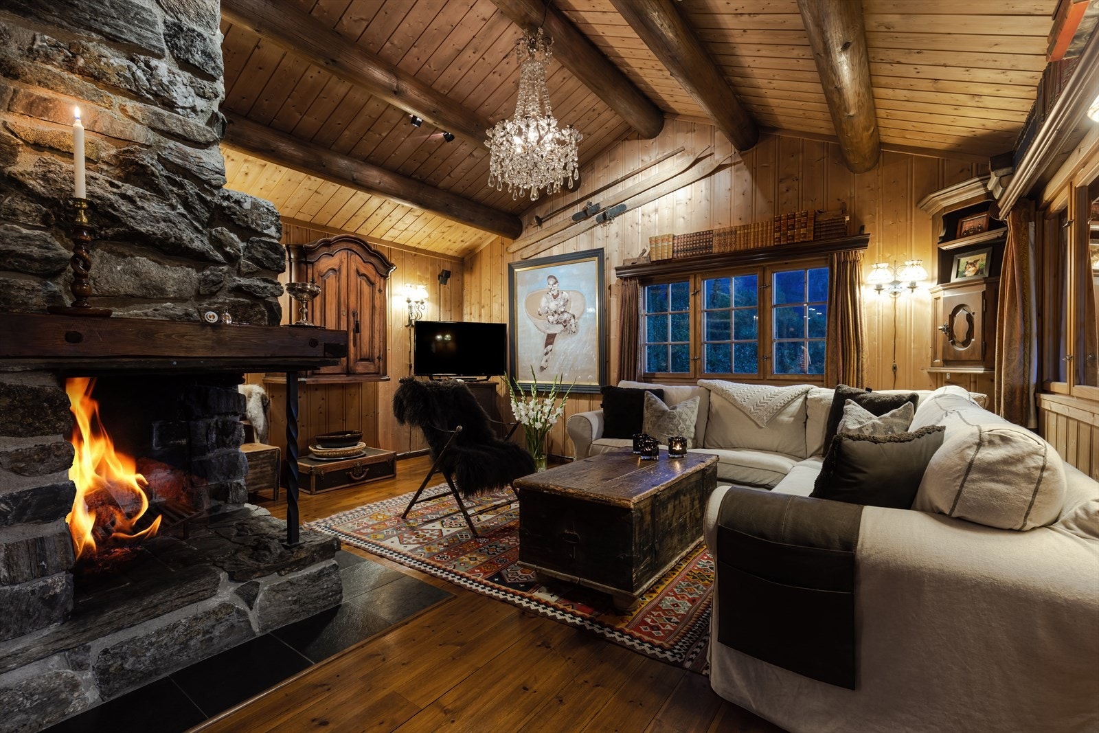 Kveldsstemning i Hulbakvegen 153! Galleribilde