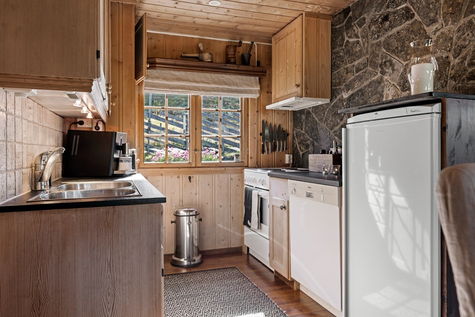 Hyggelig kjøkken. Galleribilde