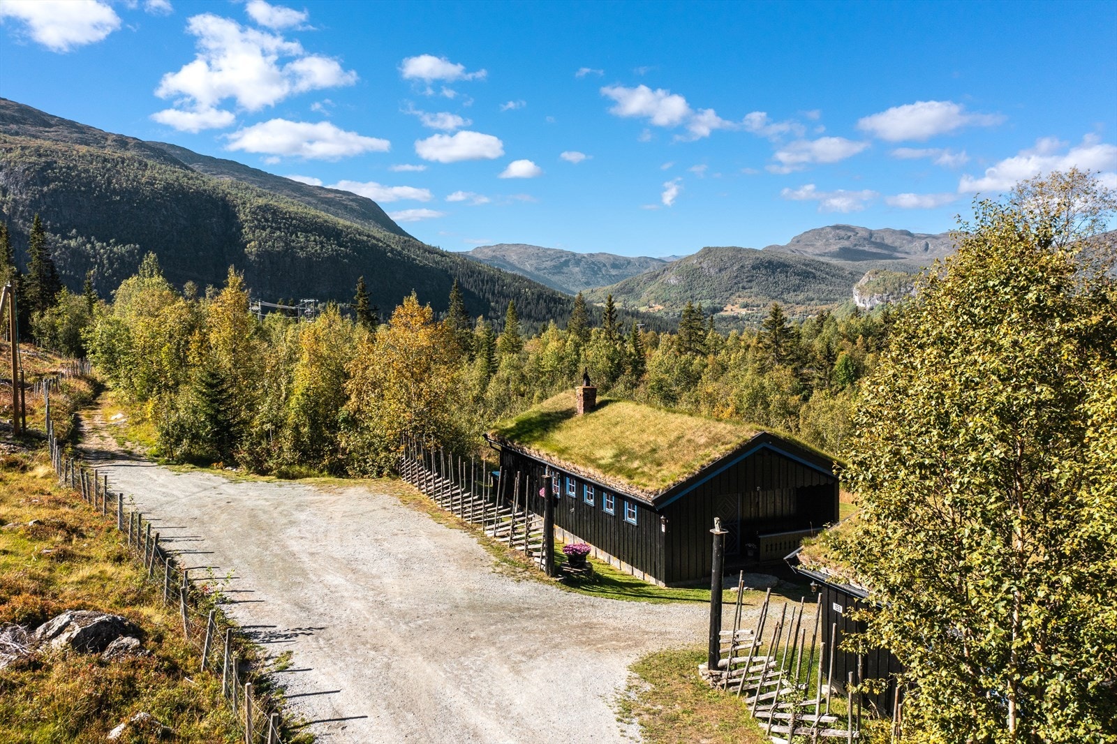 Eiendommen ligger privat og uforstyrret i endevei med gode parkeringsforhold på egen tomt. Galleribilde