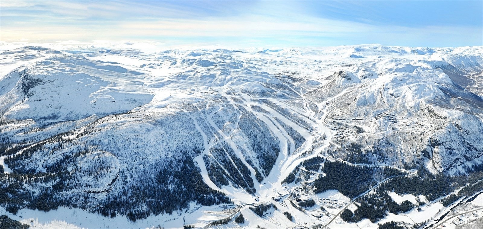 Fyri ligger ved foten av Hemsedal skisenter. Galleribilde