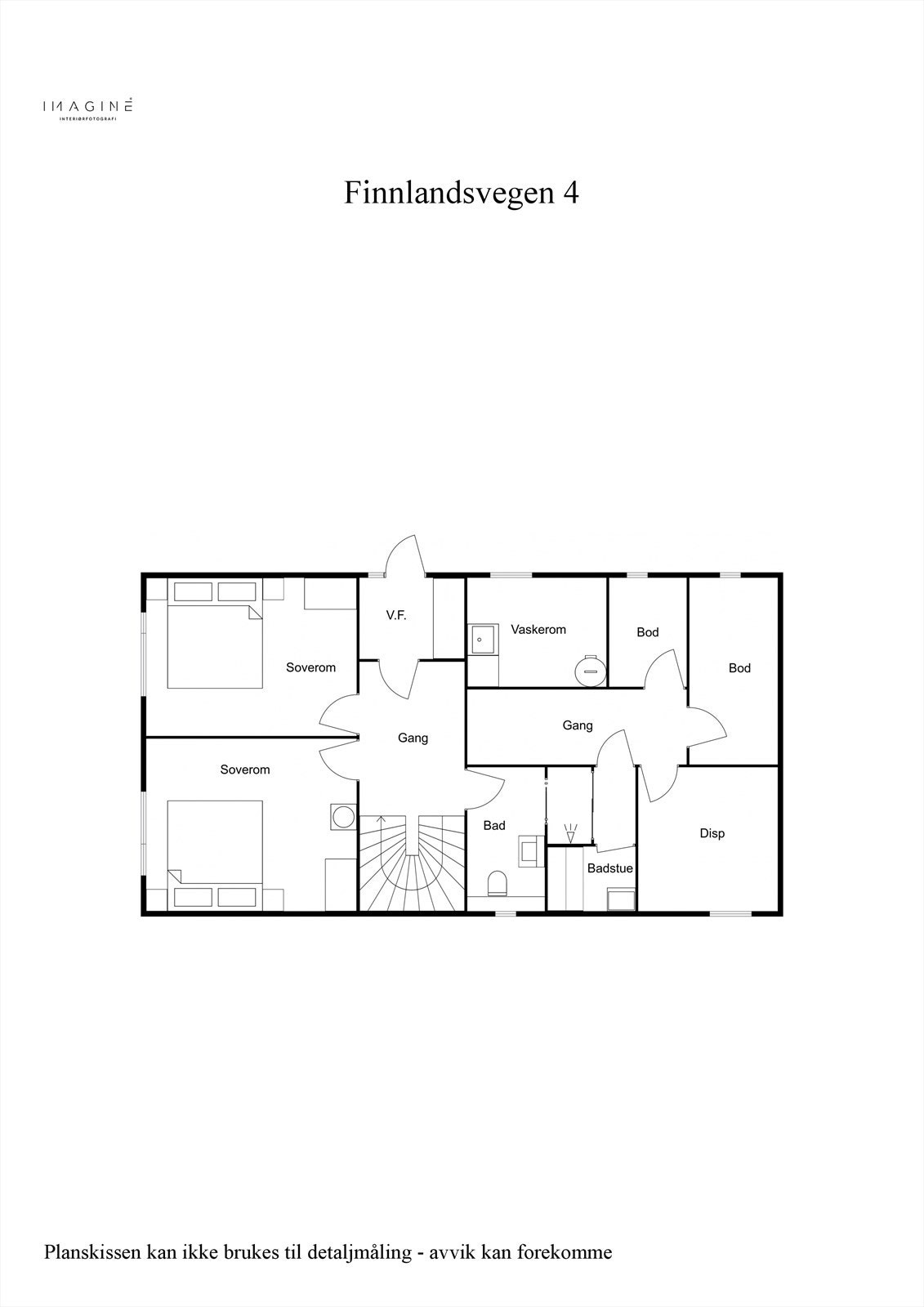 Plantegning - 2D - 1. Etasje Galleribilde