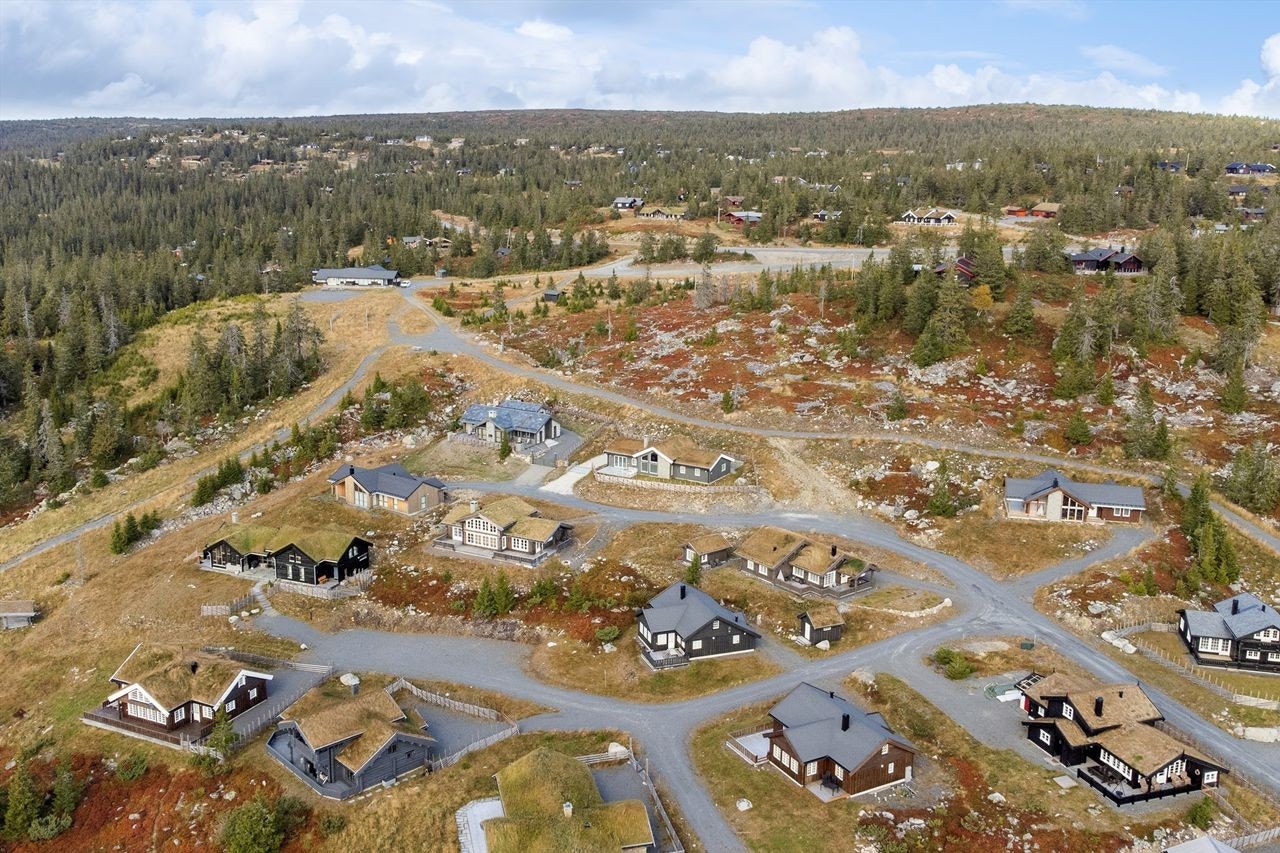 Løypenett starter rett utenfor hytta Galleribilde