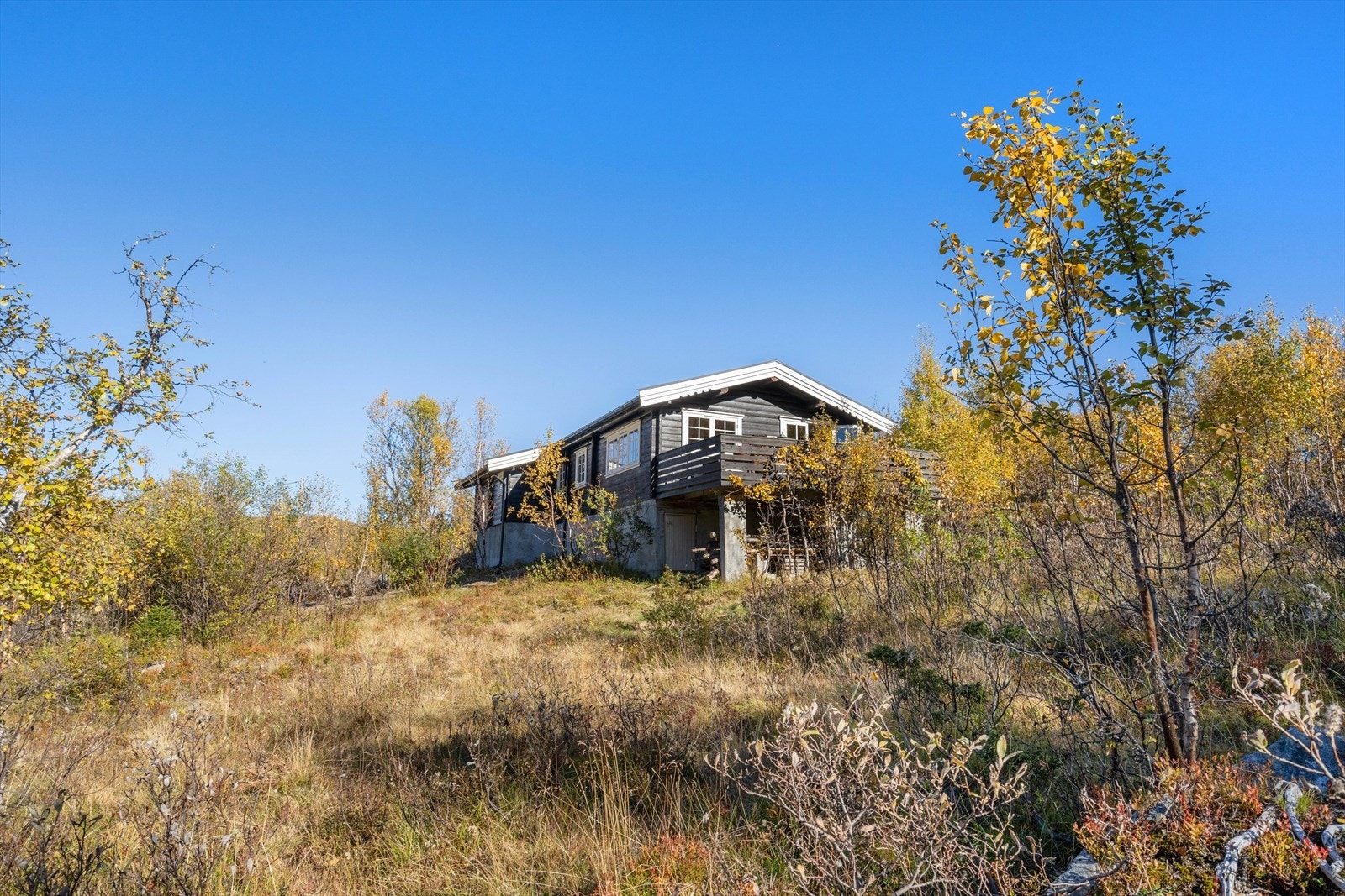 Flat/skrånende tomt. Galleribilde