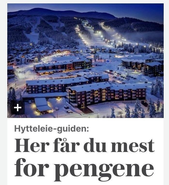 Flott eksponering i VG fredag 29.1. The Lodge Trysil fremhevet på fremsiden av VG nett.
https://www.vg.no/forbruker/reise/i/9OqXgw/den-store-hytteleieguiden-for-vinteren-i-norge Galleribilde