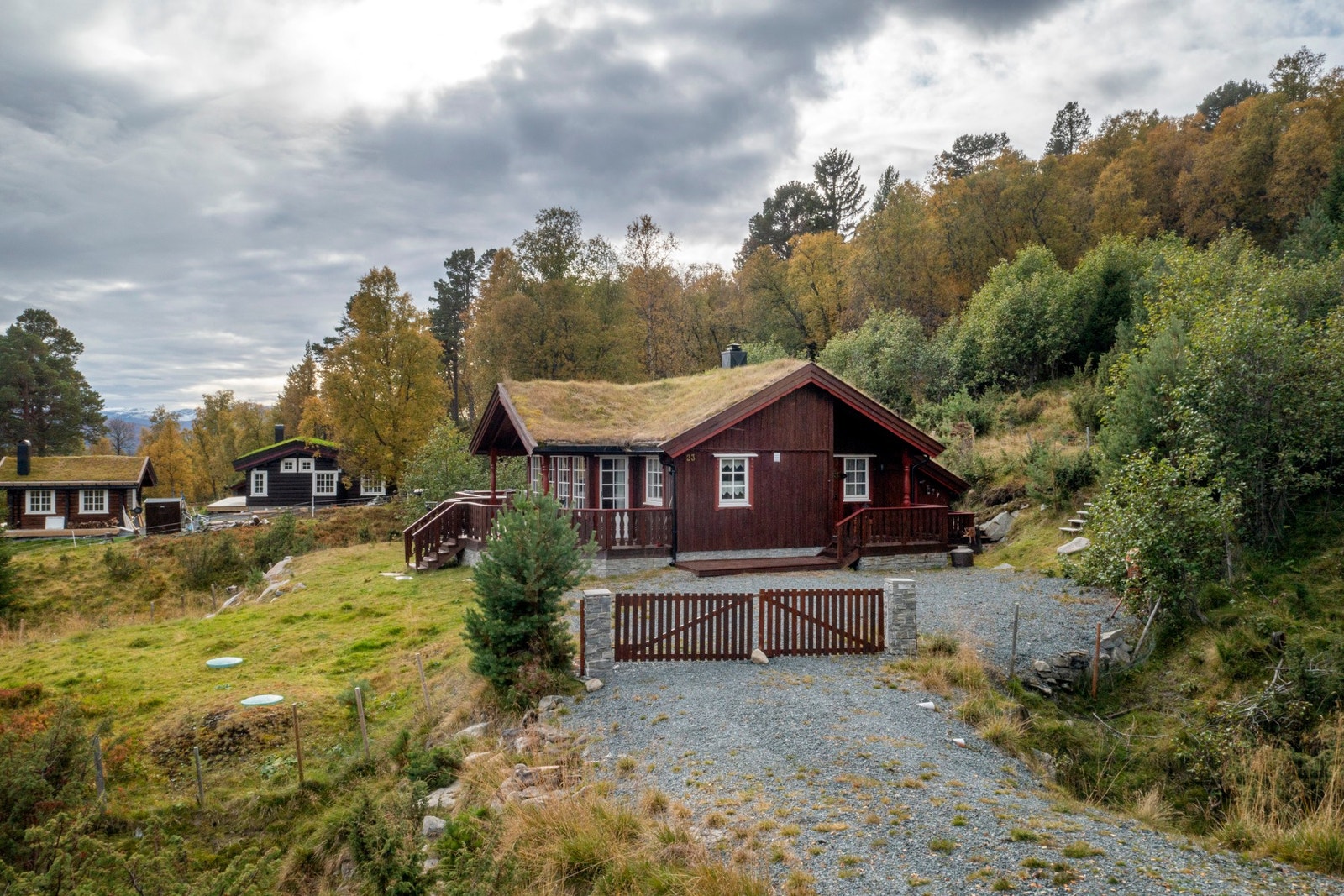 Takstmann har gitt TG1 på både drenering, terrengforhold, grunnmur og fundamenter. Galleribilde