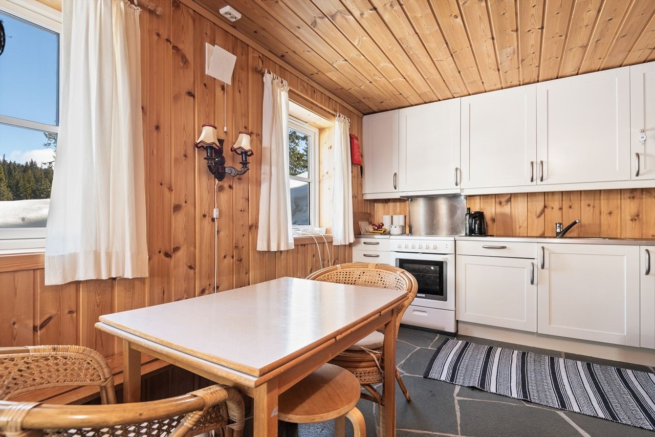 Godt med vindusflater gir en god romfølelse også i underetasjen Galleribilde