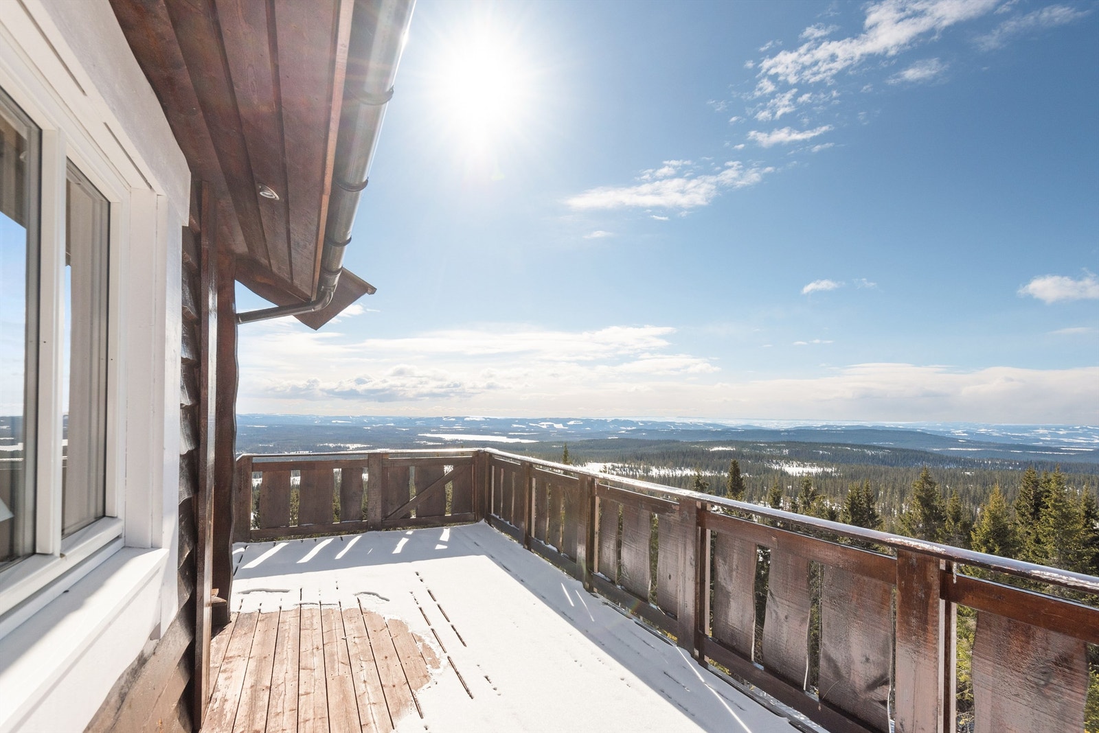 Panoramautsikt fra terrassen Galleribilde