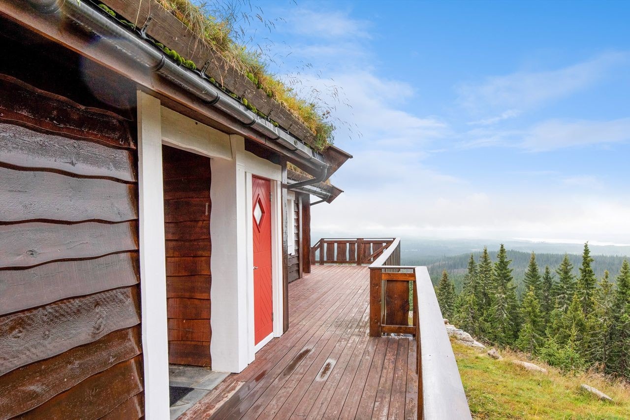 Panoramautsikt fra terrassen Galleribilde