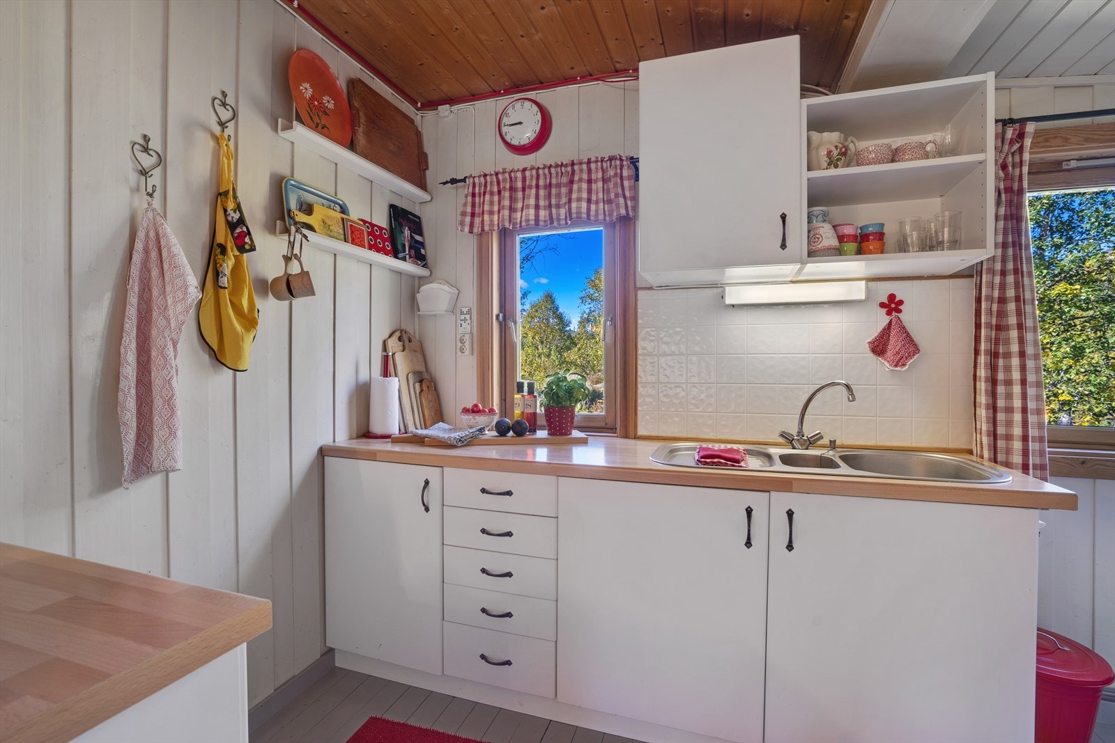 Her får man naturen inn fra alle kanter Galleribilde