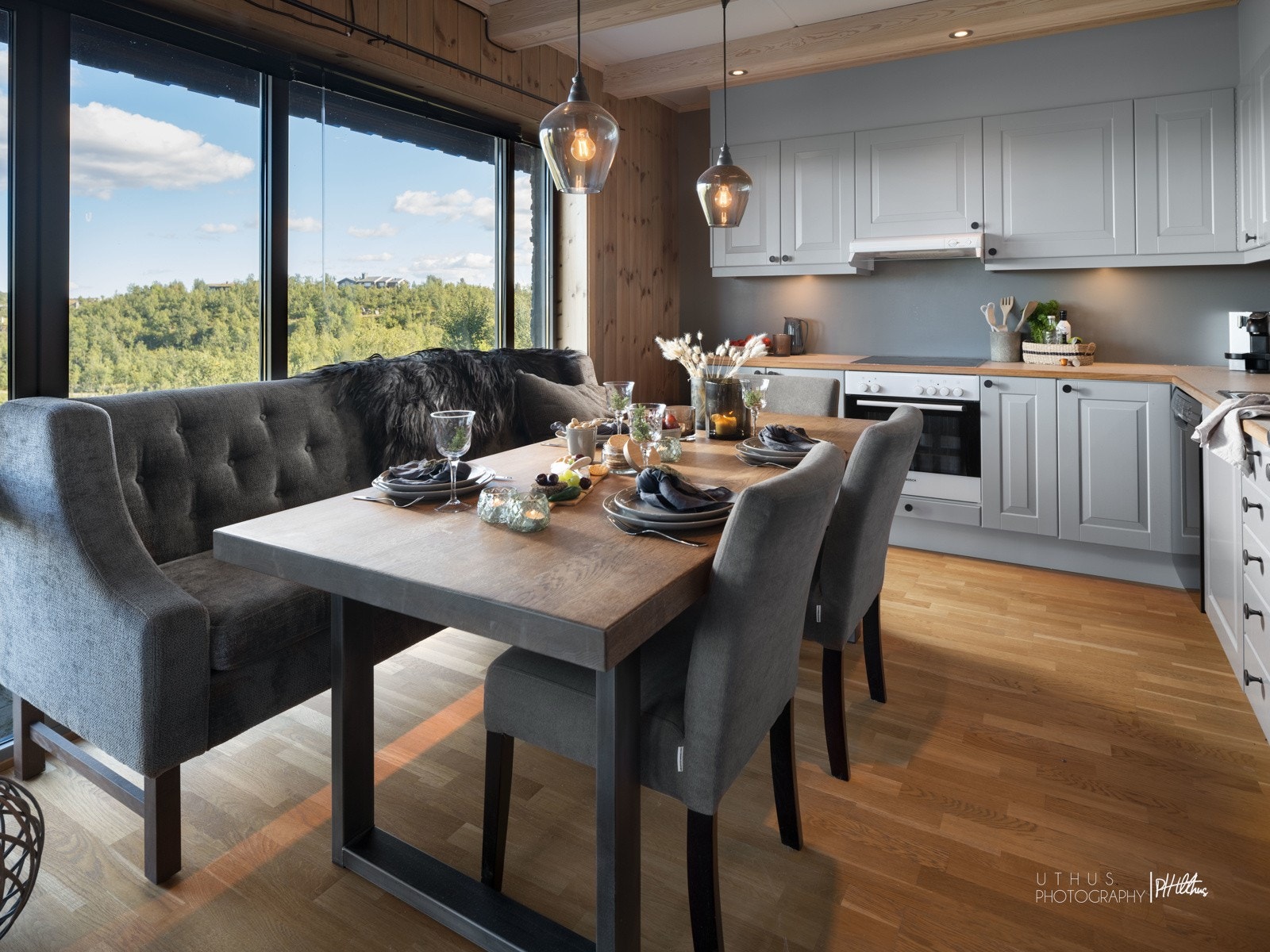 Pent kjøkken Galleribilde