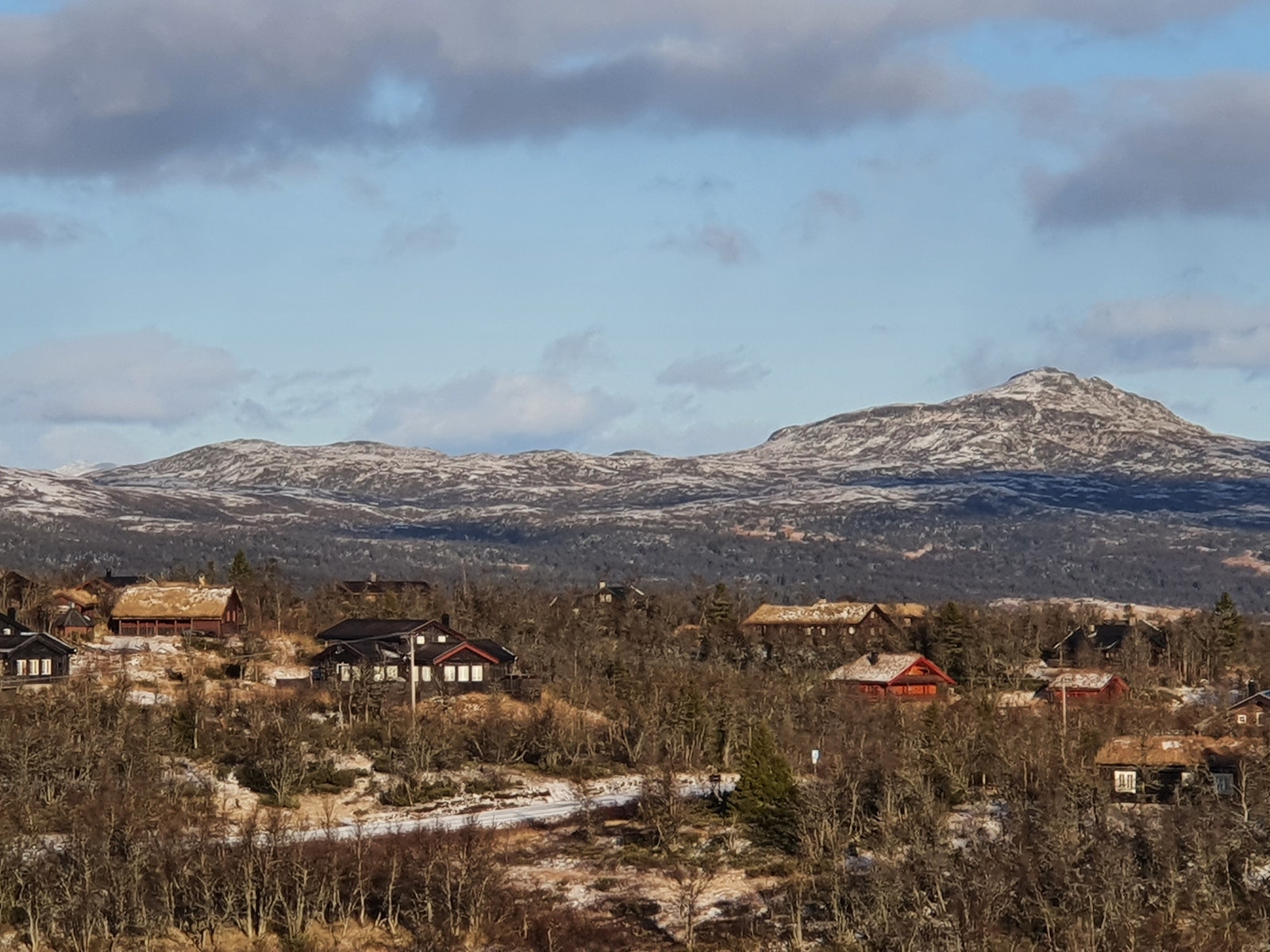 Utsikt mot nord Galleribilde