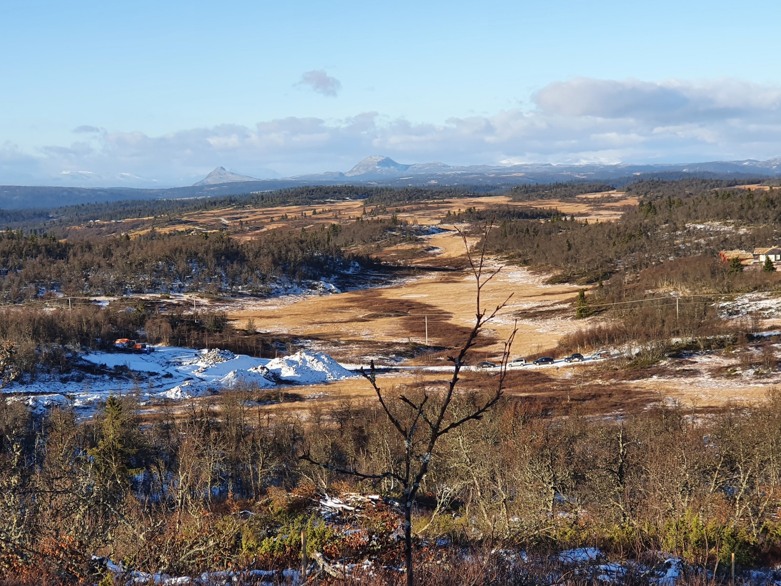 Utsikt mot vest og Jotunheimen Galleribilde