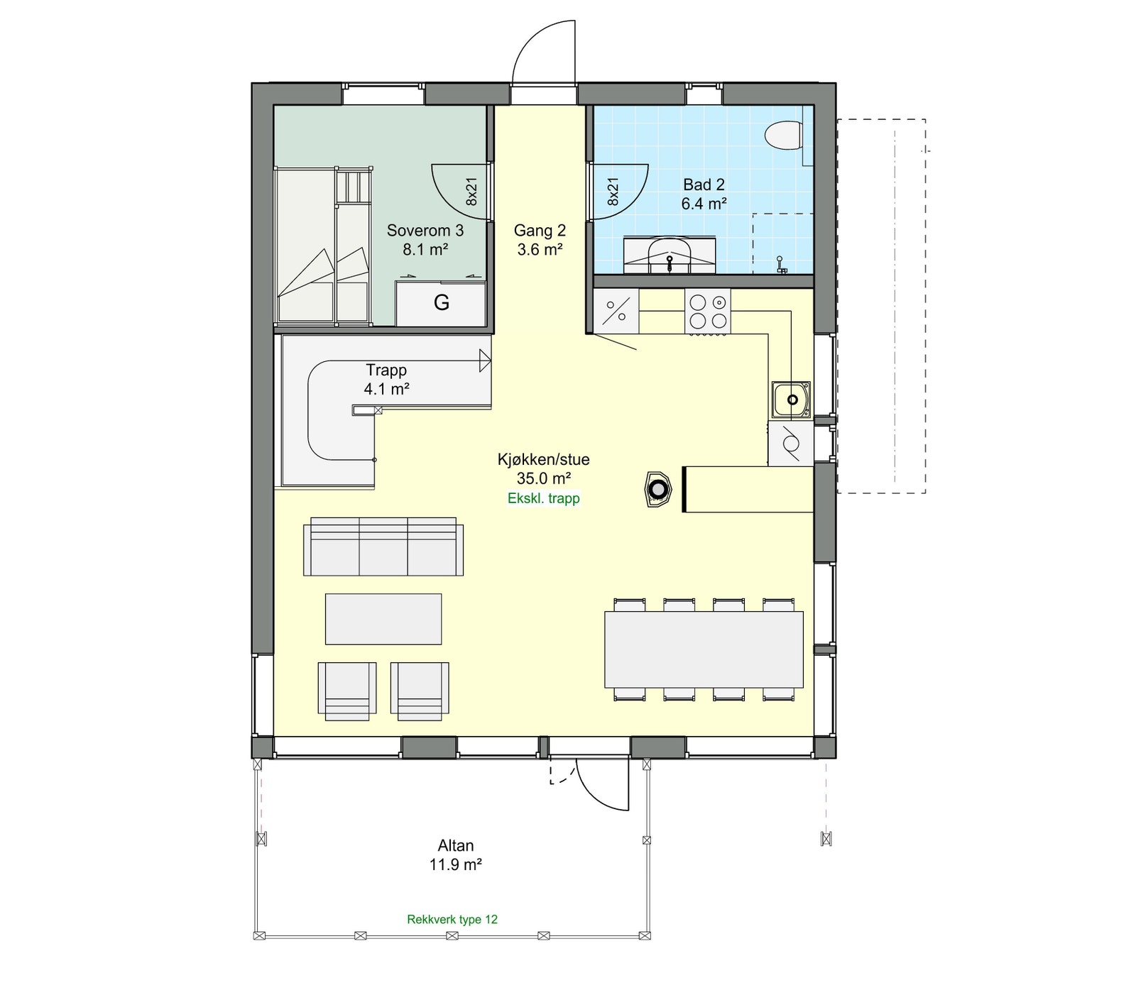 Plan 2.etg Galleribilde