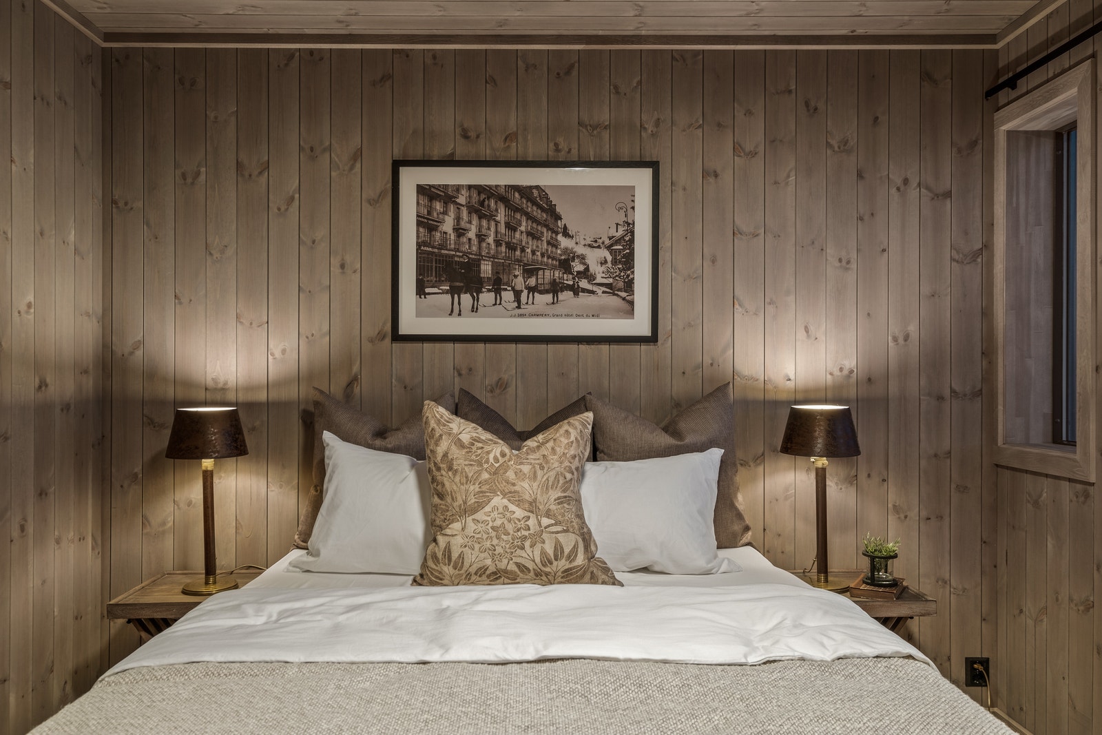 Bilde fra visningshytte med tilnærmet like overflater (med unntak av gulv) - ta kontakt for befaring av visningshytta! Galleribilde