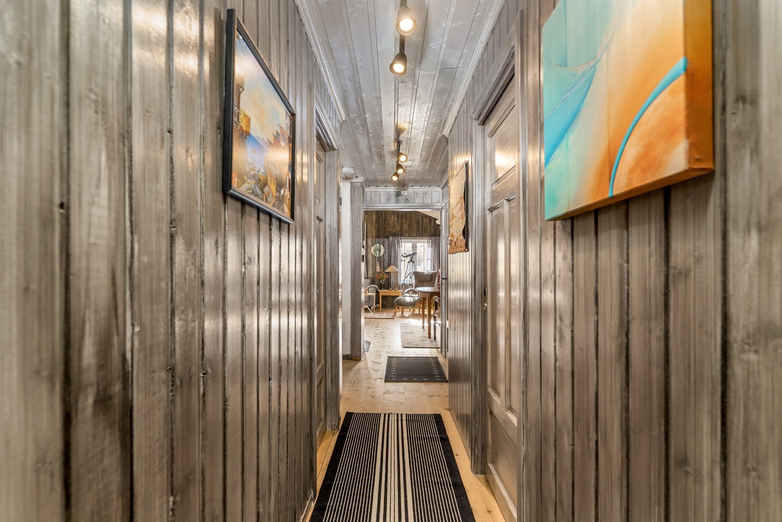 Gangen fører til alle soverom og bad. Galleribilde