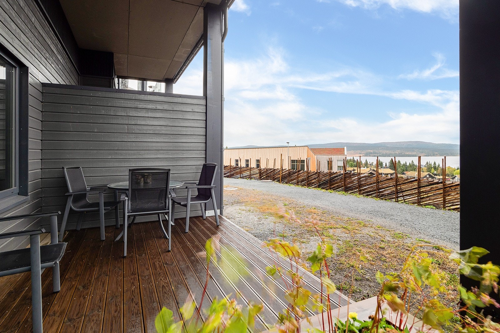 Terrasse på 10 m² vendt mot sørøst. Galleribilde