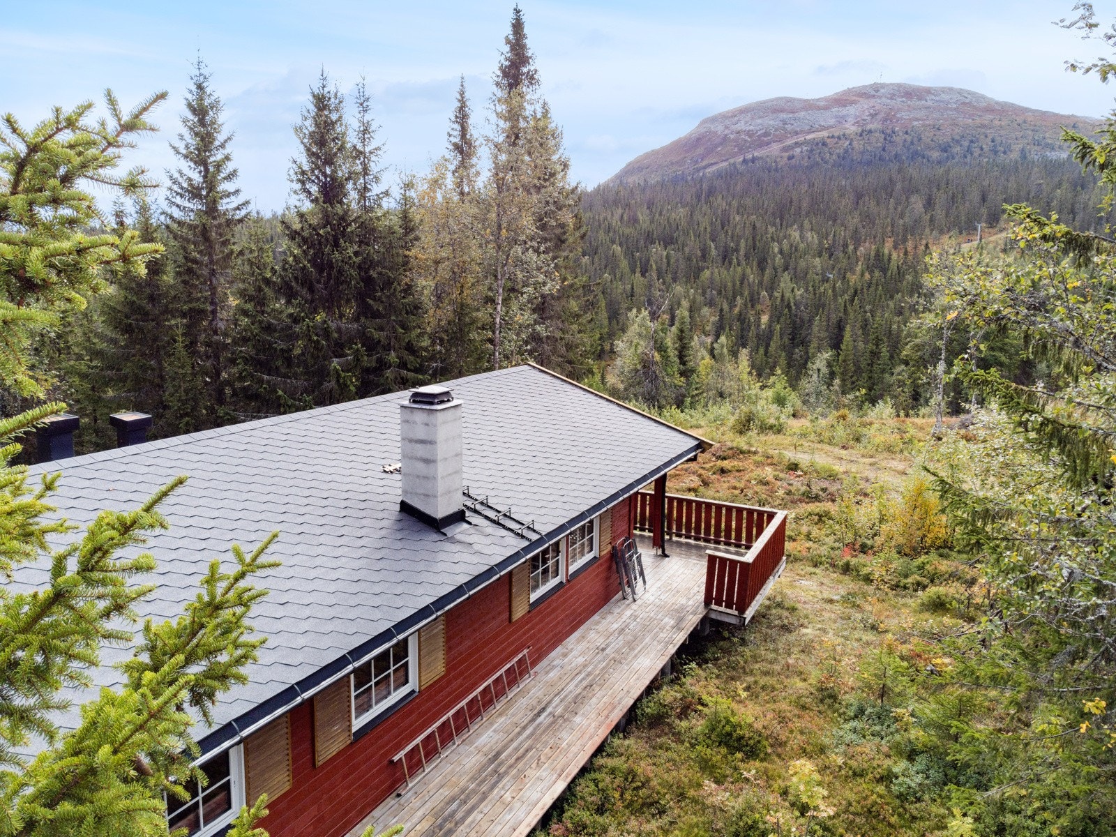 Helårshytte på en flott utsiktstomt i Fageråsen! Galleribilde