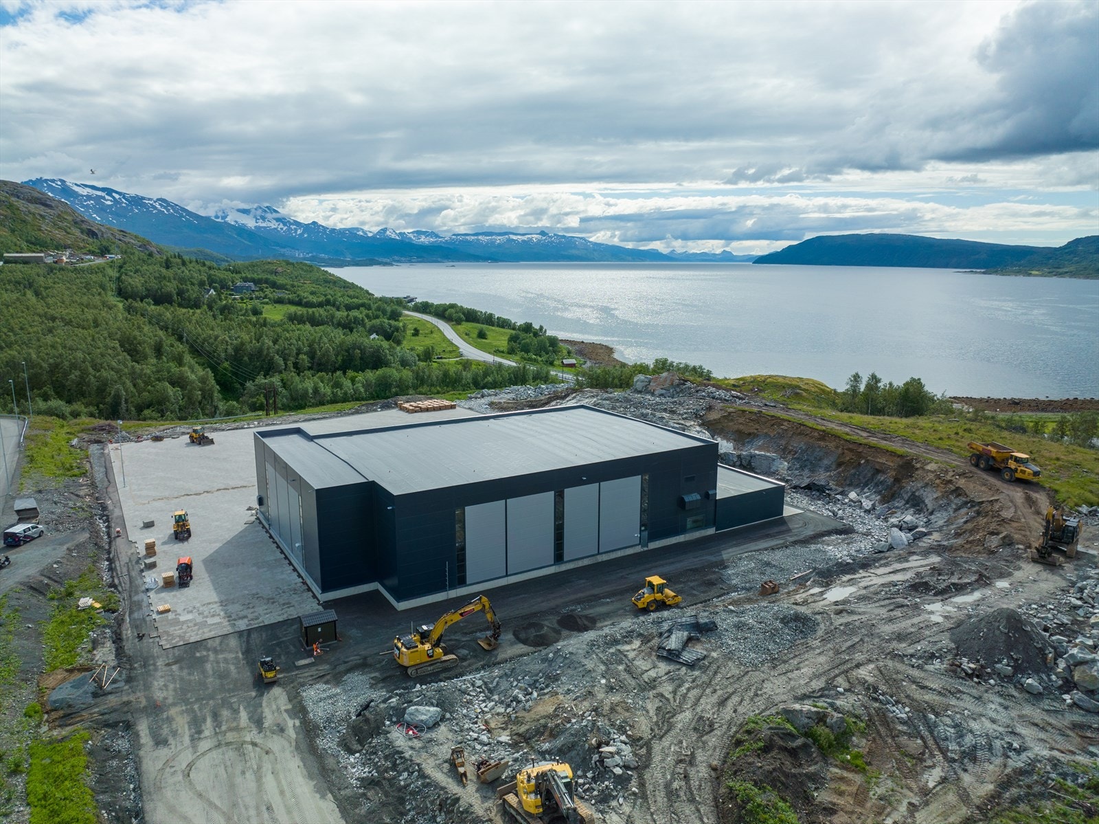 Eksempel på det siste etablerte bygget i parken, Infinitum. Galleribilde