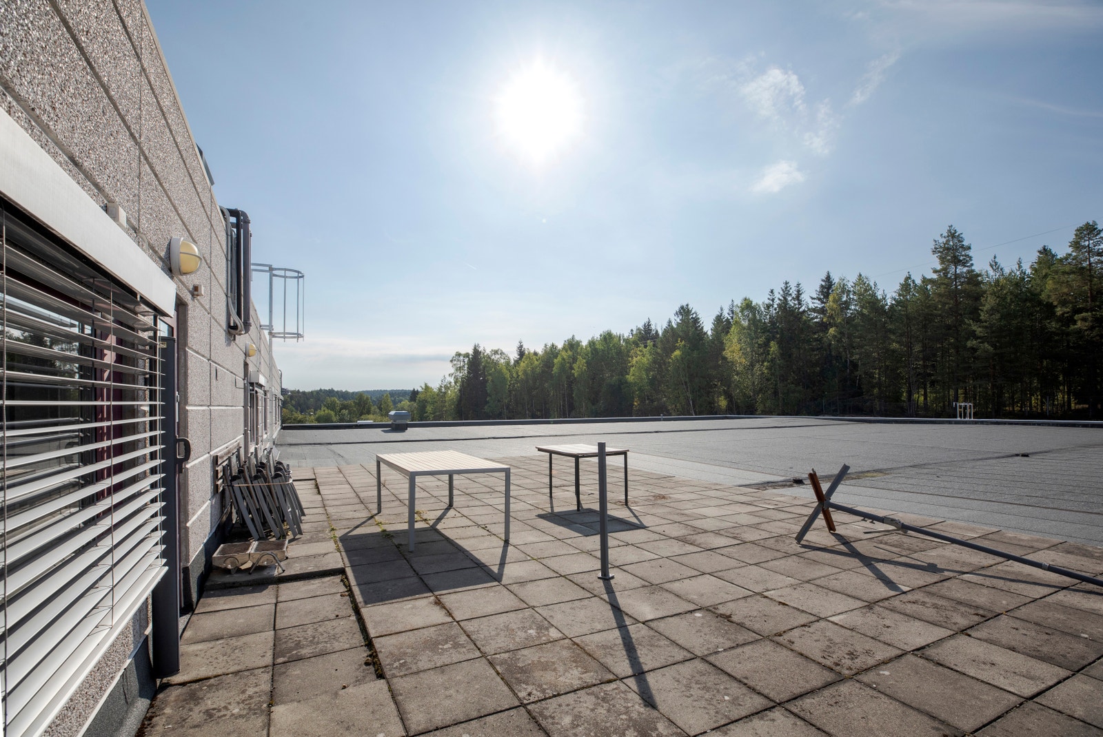 Takterrasse hvor det kan etableres et hyggelig miljø. Galleribilde