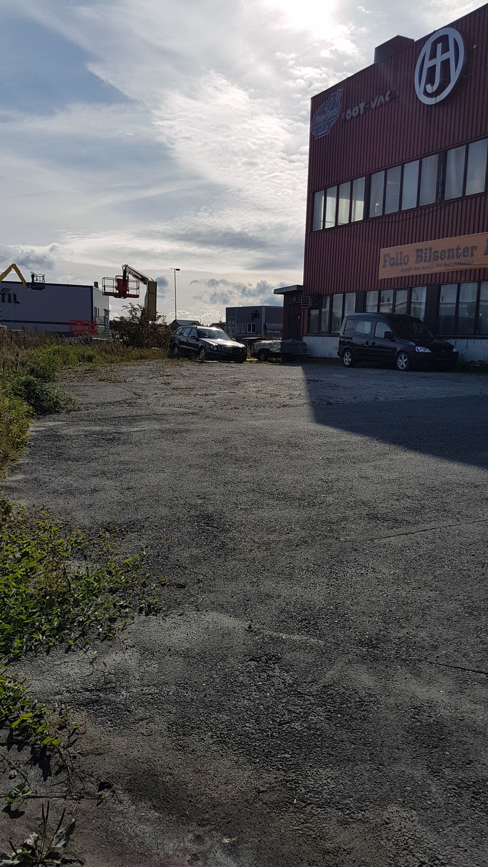 Bygget som står der idag skal rives. Galleribilde