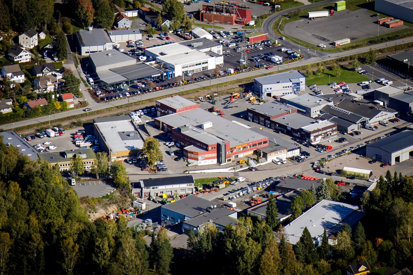 Dagens lagerbygg blir revet Galleribilde