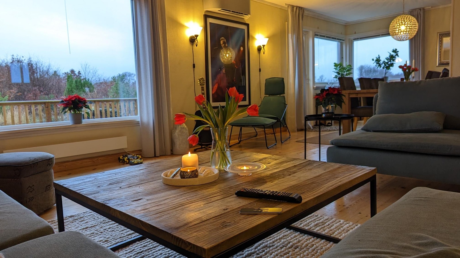 Sofakrok i stuen Galleribilde