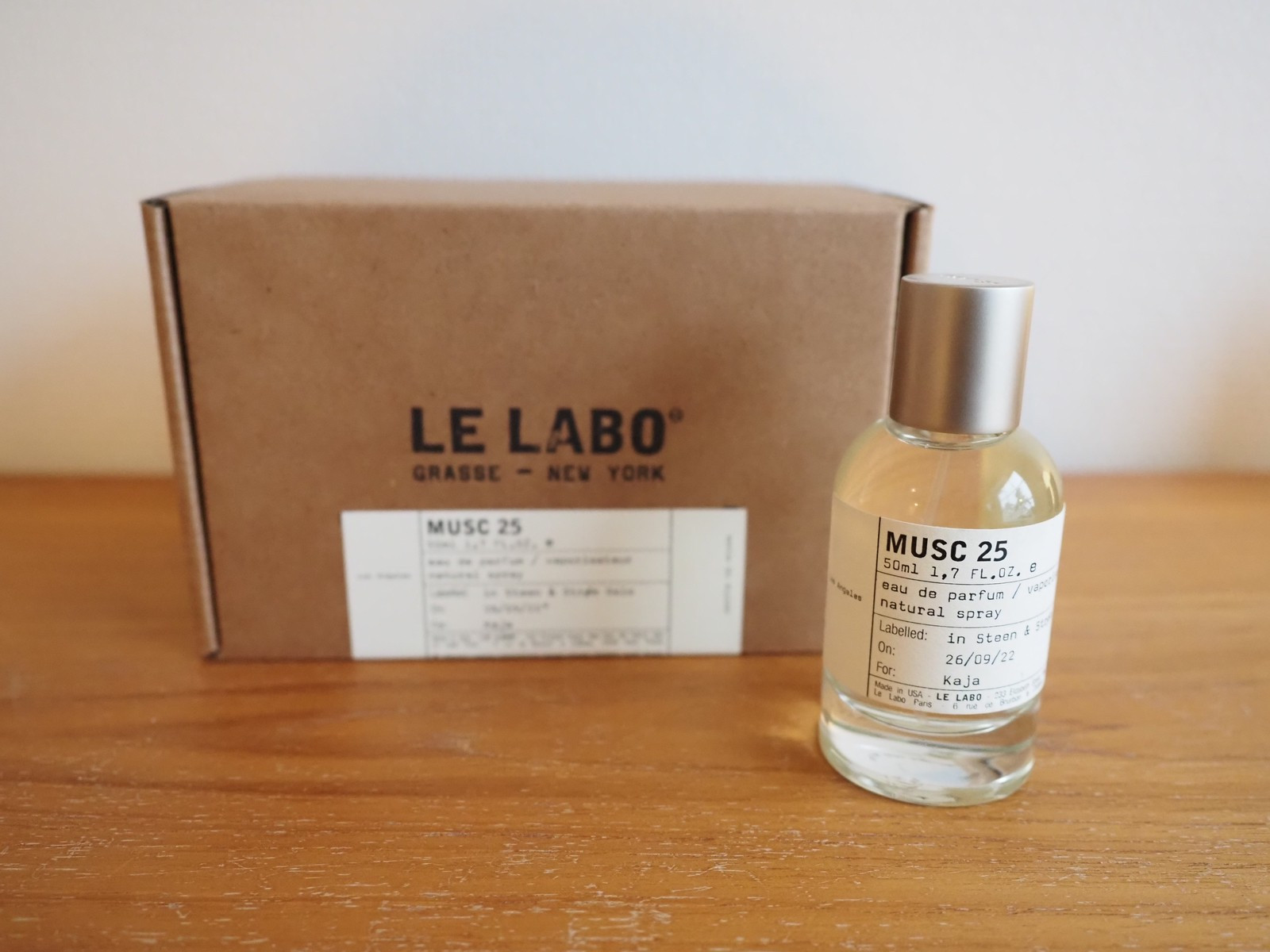 LE LABO MUSC 25 50ml 全品半額 www.m-arteyculturavisual.com