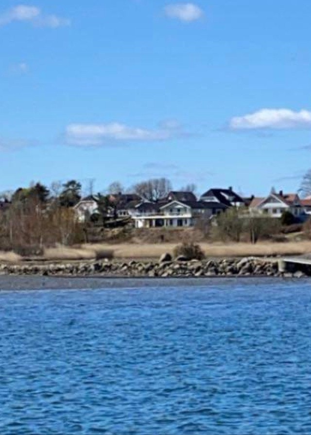 Fasade mot øst fra havet Galleribilde