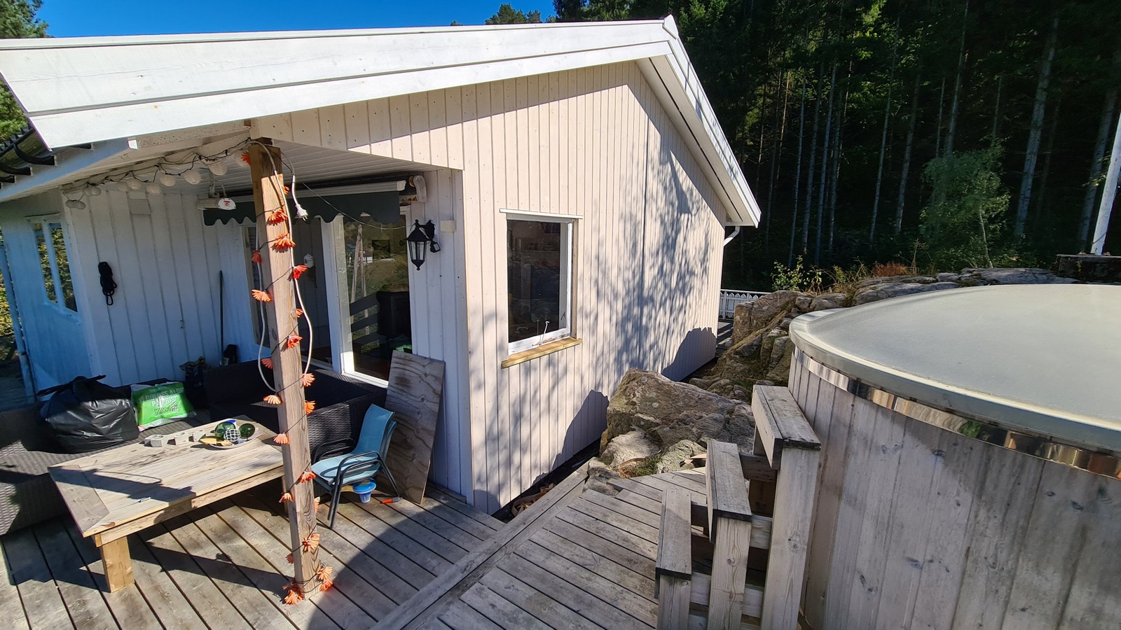 Terrassen på fremsiden. Galleribilde