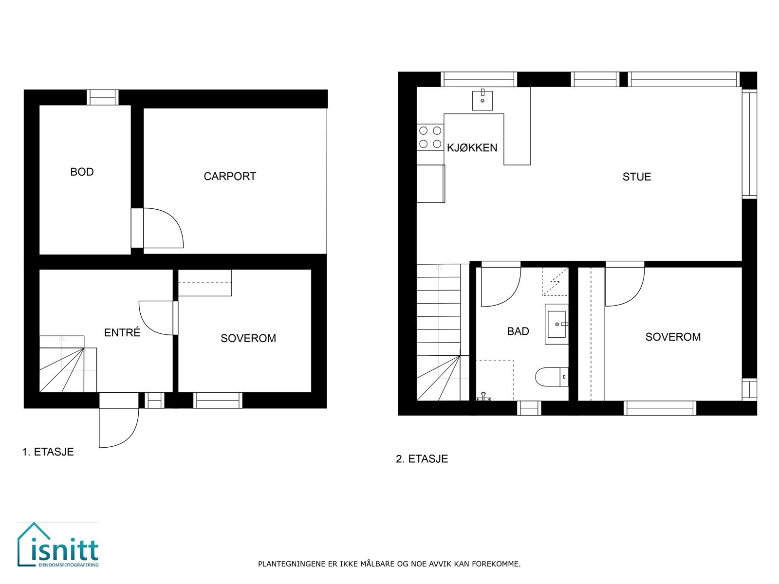 Plantegning bolig A Galleribilde