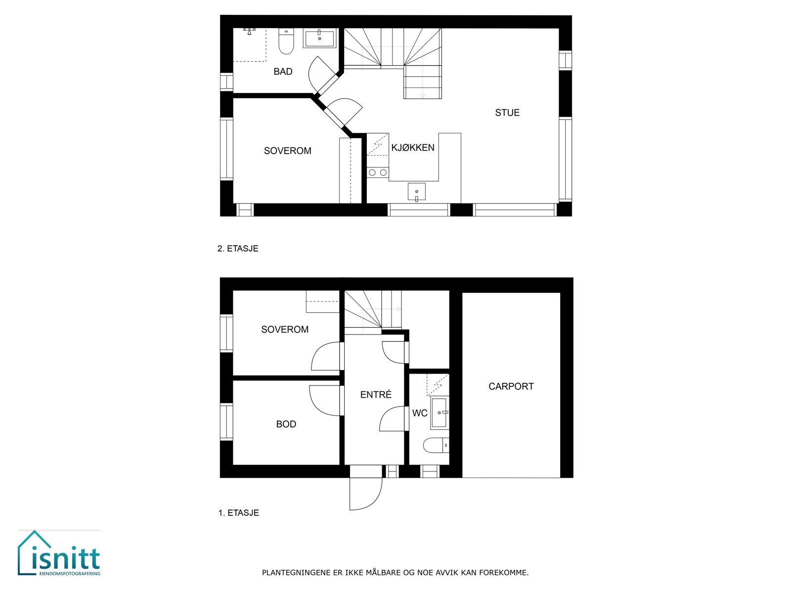 Plantegning bolig C Galleribilde