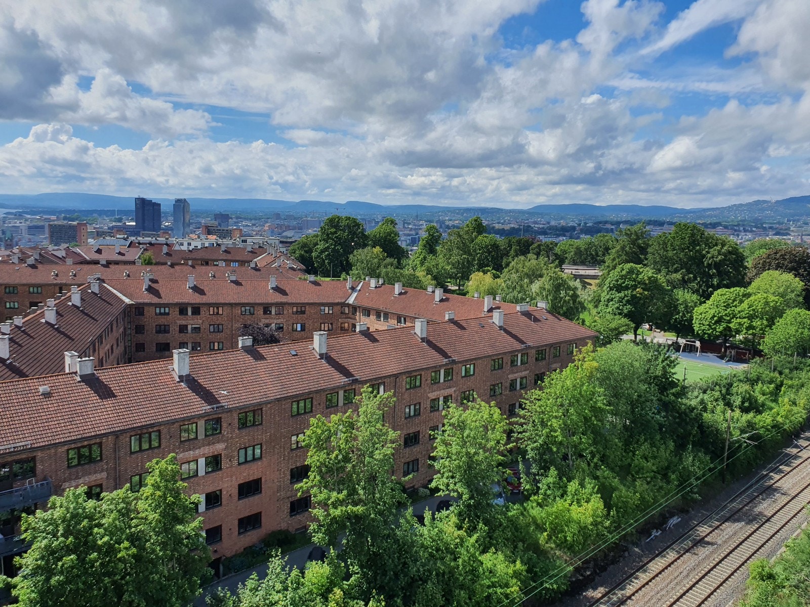 Utsikt fra stua Galleribilde