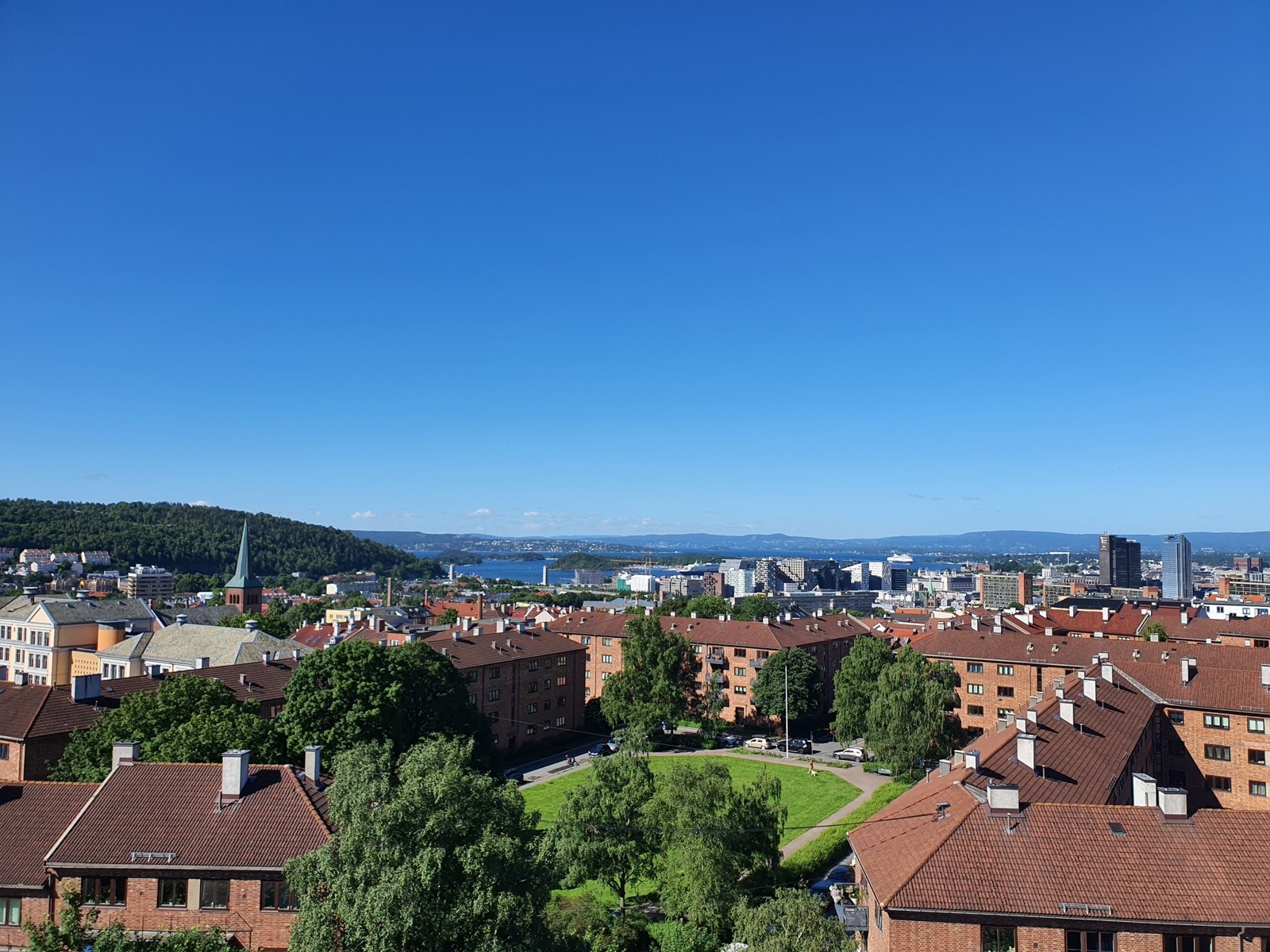 Utsikt fra stua Galleribilde