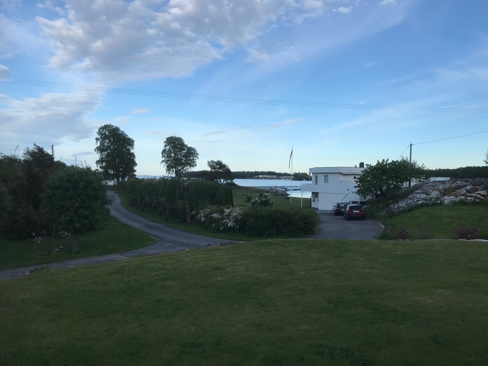 Området rundt hytta Galleribilde