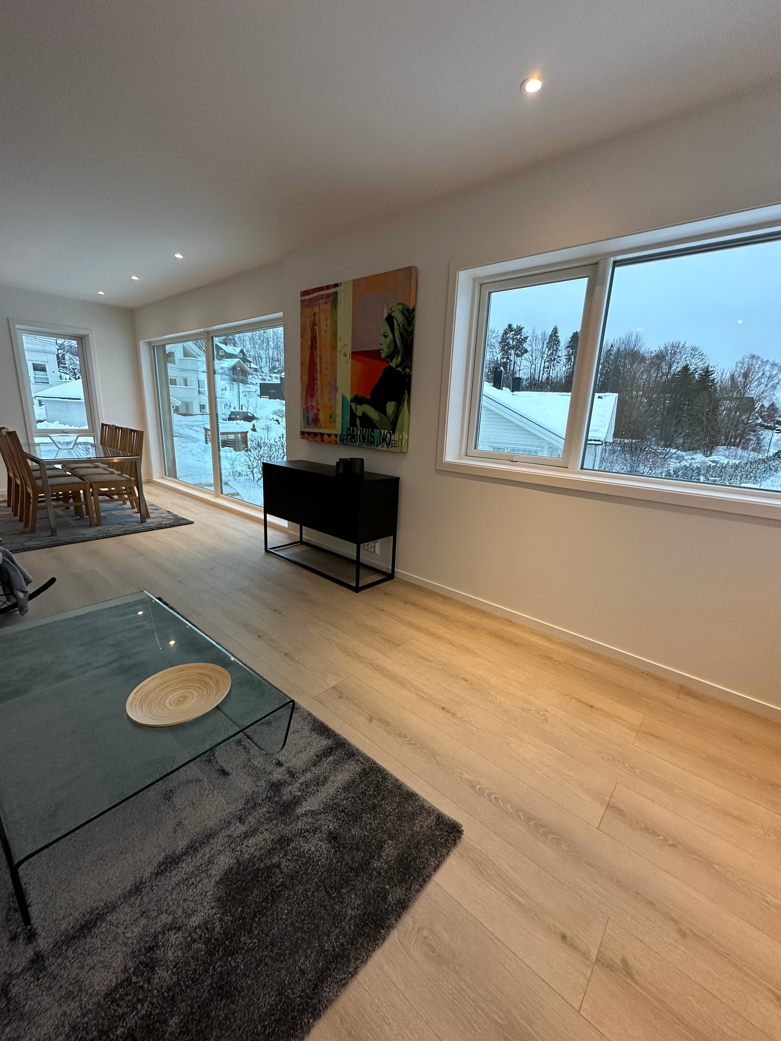 Romslig stue Galleribilde