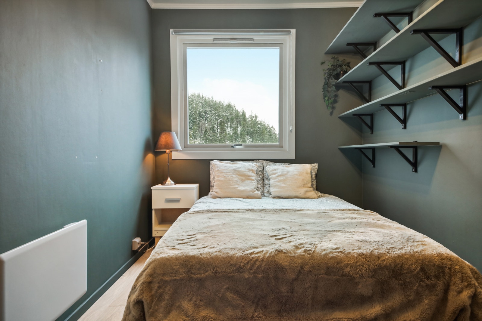 Soverom i delikate farger- Her kan man finne roen! Galleribilde