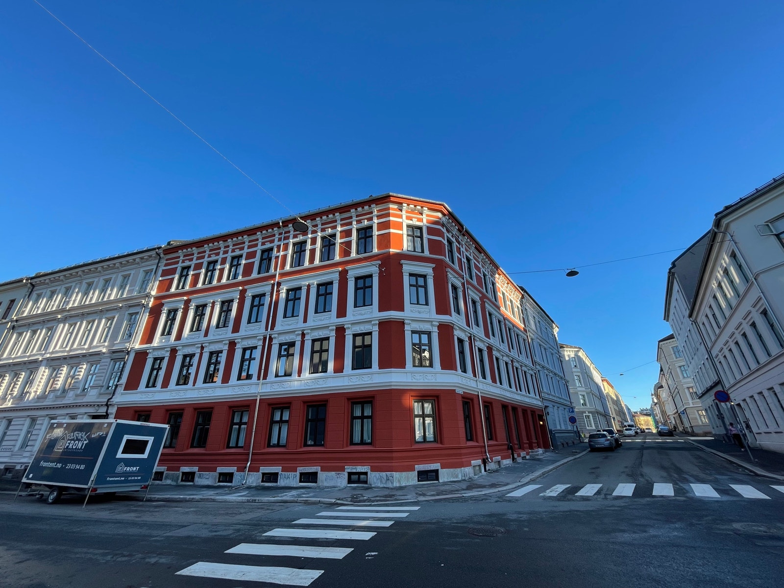 Nylig renovert fasade Galleribilde