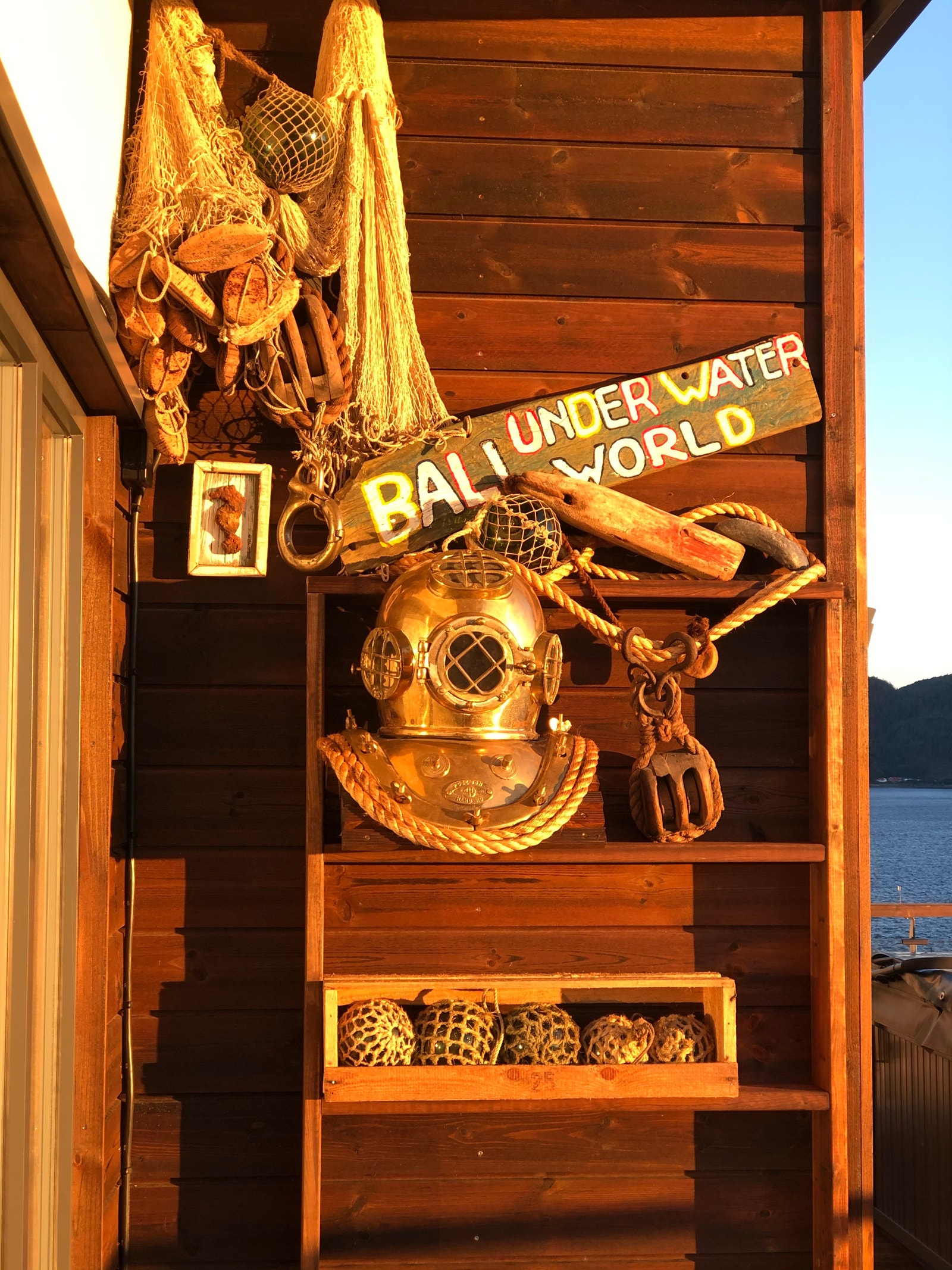 Detalj fra veranda. Galleribilde