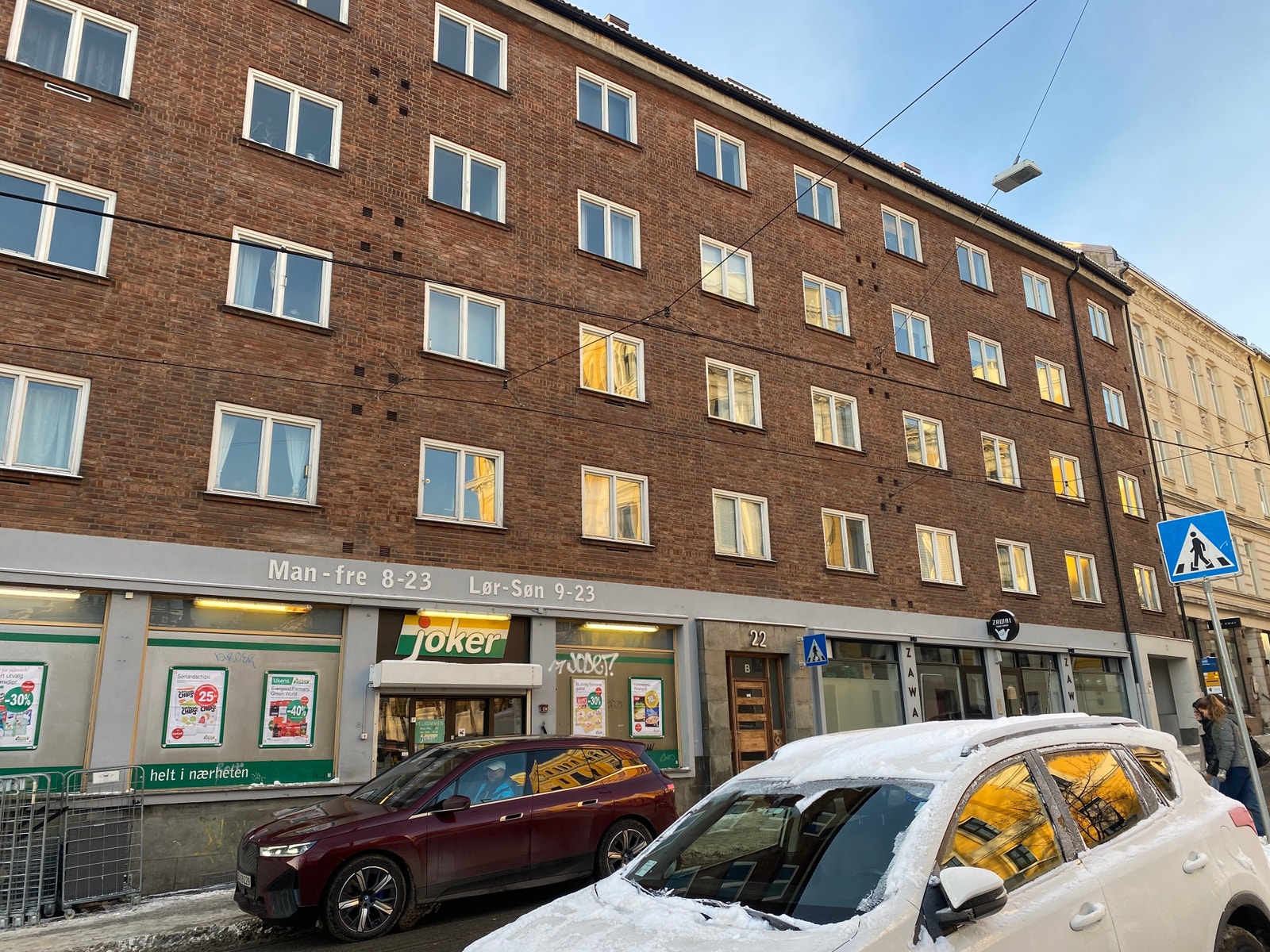 Fasade mot Briskebyveien Galleribilde