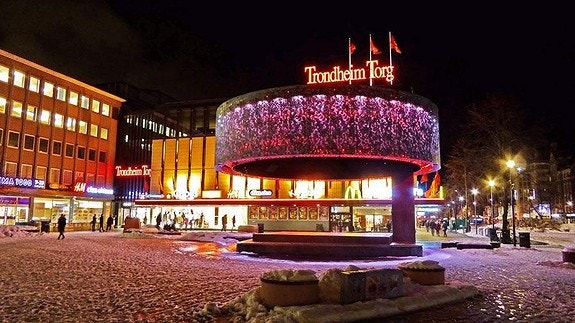 Nærområdet Trondheim-torg Galleribilde