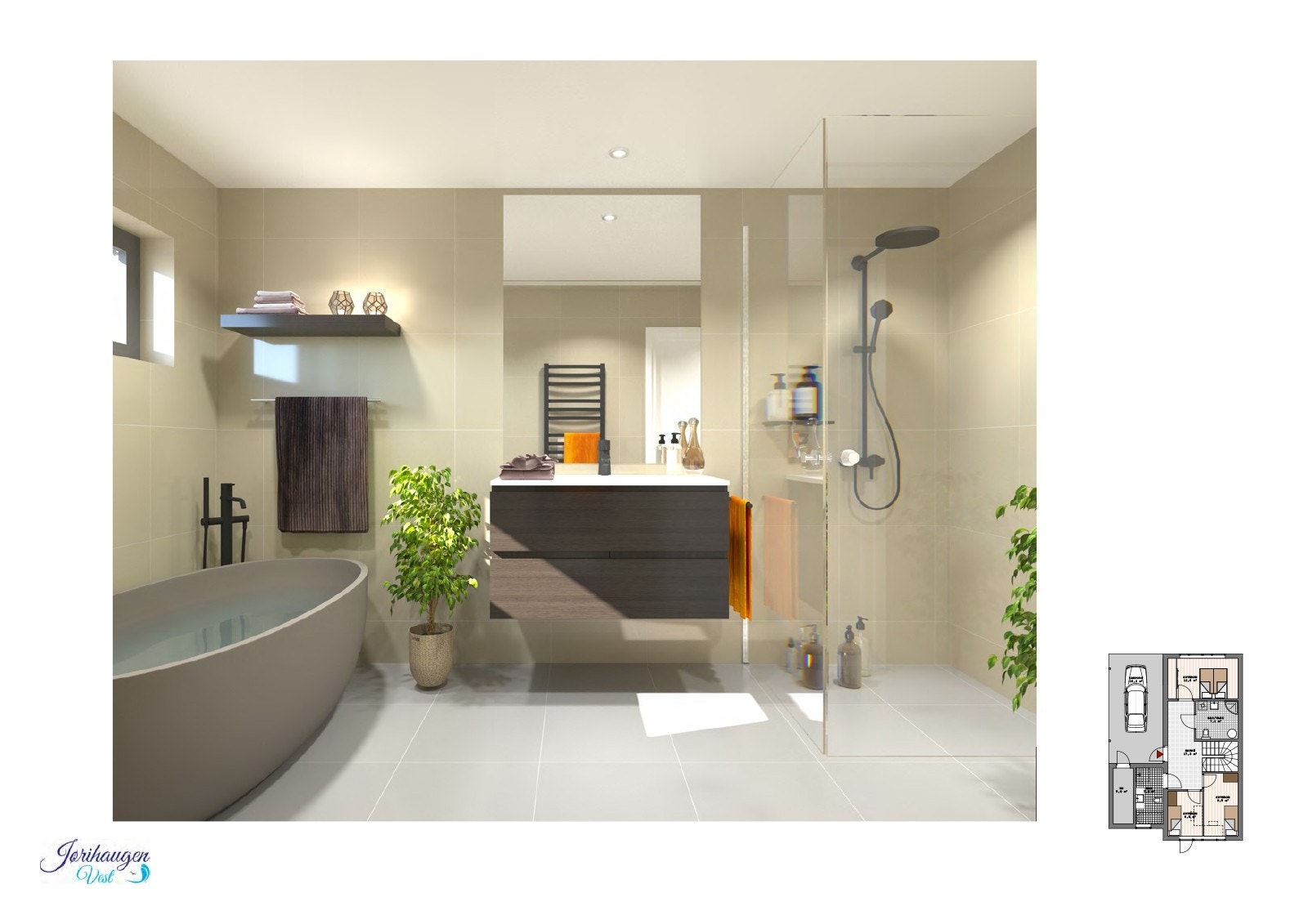 Bad Illustrasjon Galleribilde